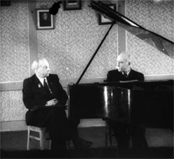 Image - Maksym Rylsky and Lev Revutsky.